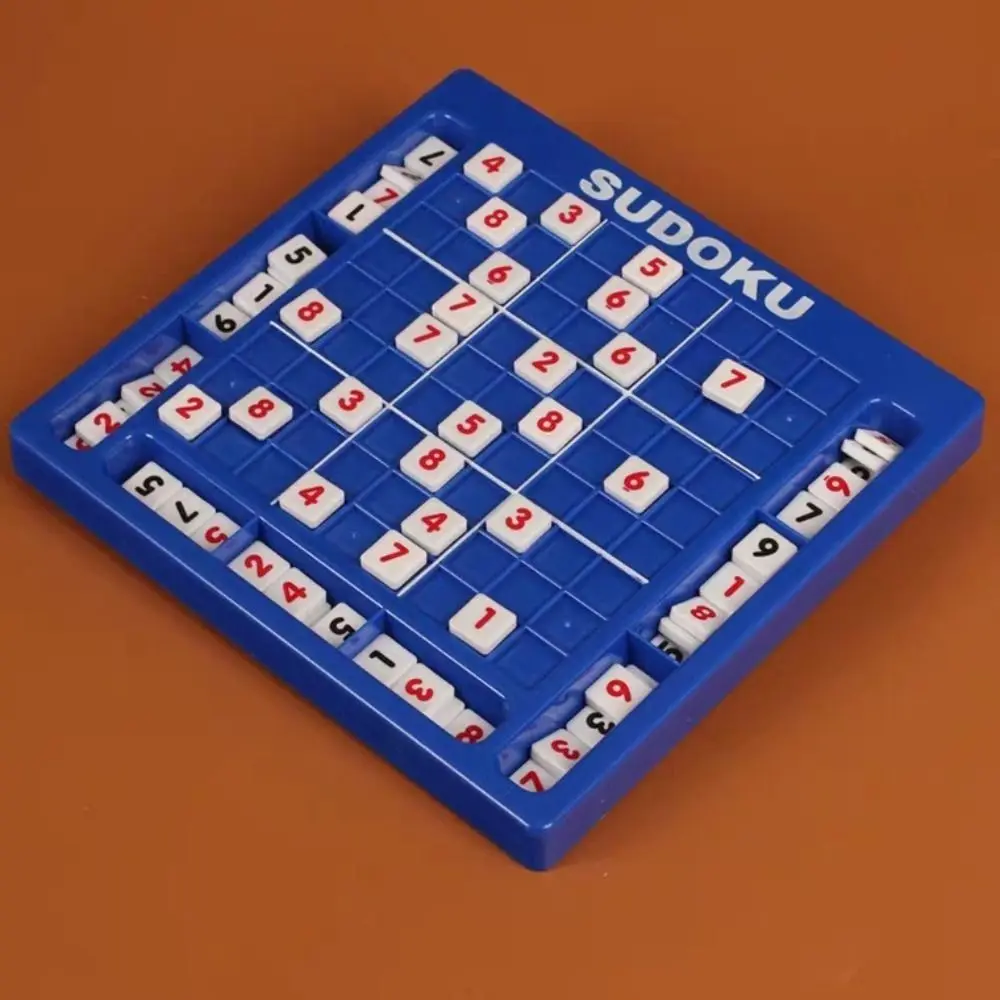 Jeu de mots croisés Sudoku à neuf grilles, jouet international Montessori, puzzle de dames, jeux de nombres et de places, 1 ensemble