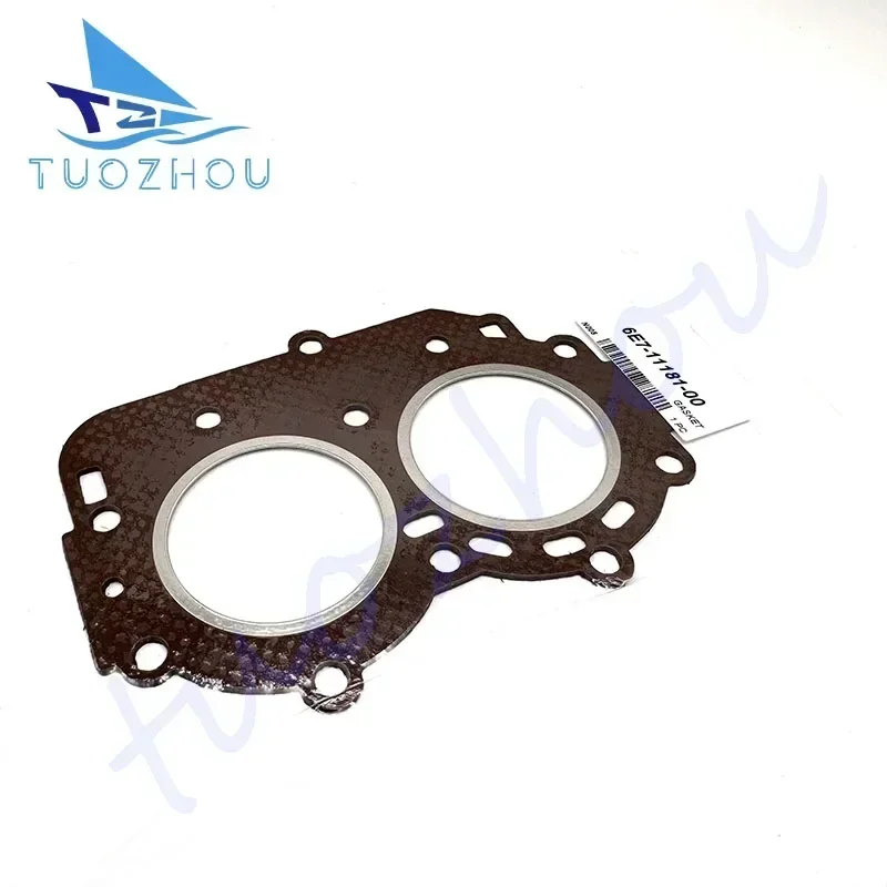 

682-11181 Head Gasket For Yamaha 2T 9.9HP 15HP Outboard Motor 9.9A 15A,15B Series Engine 6E7-11181-00; 682-11181-01