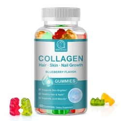 BBEEAAUU Vitamin C Collagen Biotin Gummies for Skin,Nails and Hair Health Strengthen and Nourish Hair & Skin Beauty Health Food