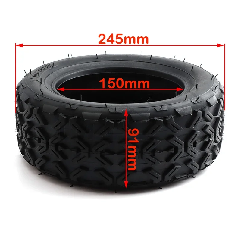 10x4.00-6 Tubeless Vacuum Tire for Electric Scooter Balance Car Mini Motorcycle 10*4.00-6 Anti Slip Off-road Tire