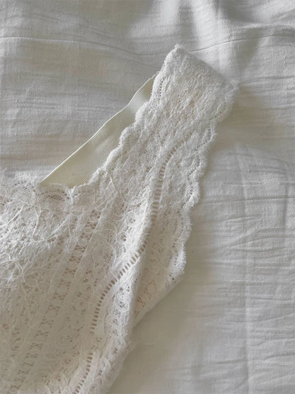 Caldo gilet con suola in pizzo foderato in Fce Intimo da donna con imbottitura sul petto Base integrata con una tazza irt Abbigliamento interno Sle francese S...