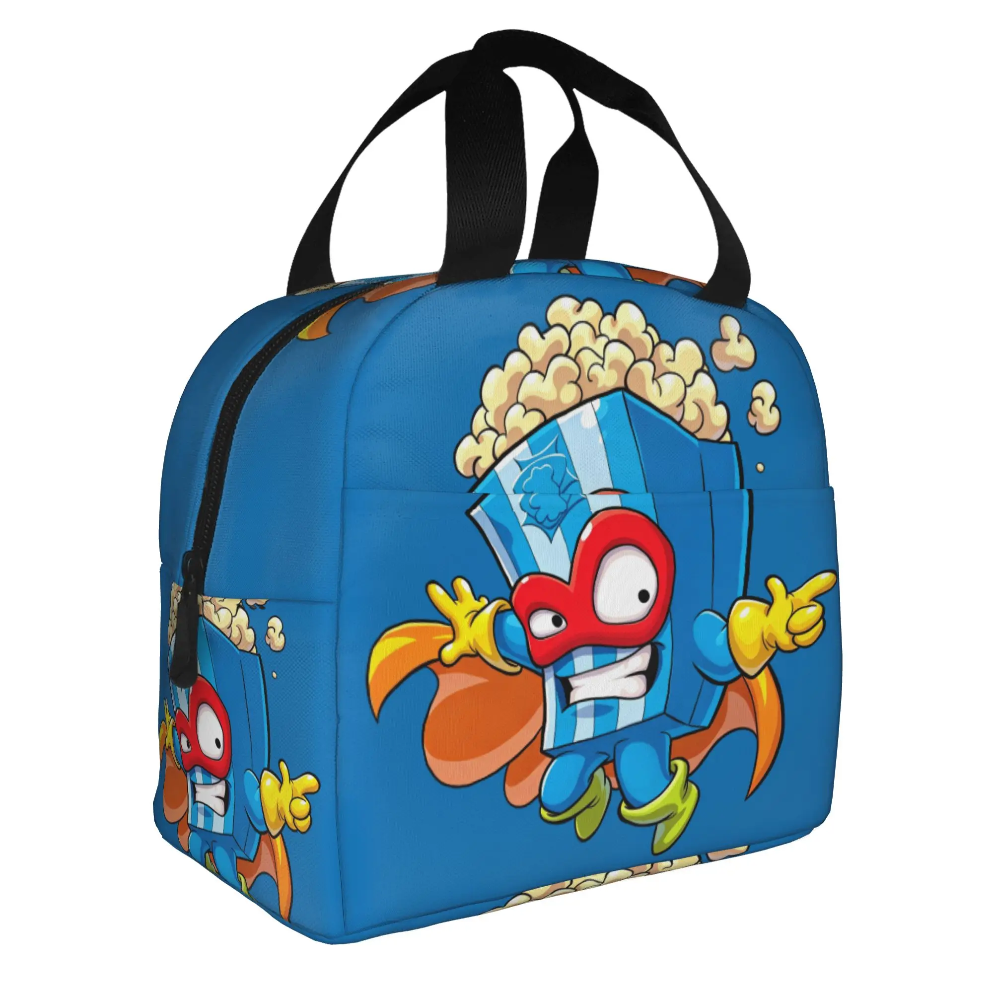 Supers Zingses Lunch Bag Men Women Video Games Adventure Warm Cooler Insulated Lunch Boxes for Adult Office