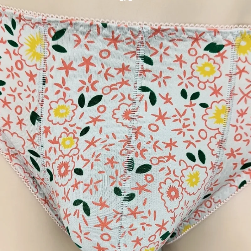 Men Modal Printed Sexy Panties Breathable Low Waist High Stretch Convex Pouch Underwear Sissy Soft Comfortable Intimates Briefs