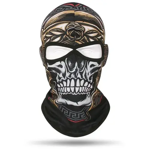 2 Holes Balaclava Skull Full Face Mask Unisex Head Cover Motorcycle Mask Cycling Headgear Hat MTB Bike Bicycle Helmet Liner Caps - Image 11