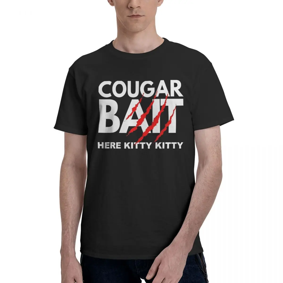 Cougar Bait Graphic Tee Move Kemp Vintage Tees High grade Home USA Size