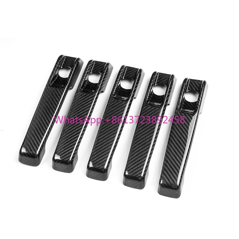 

G500 G300 G63 W463 W464 Dry Carbon Fiber Door Handle COVER for Mercedes-Benz G-Class