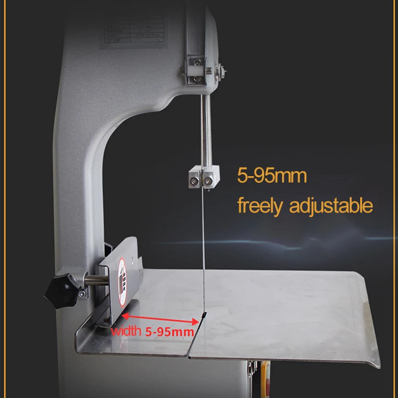 Automatic Frozen Meat Bone Cutting Machine Mini Desktop Commercial Electric Bone Sawing Machine For Cutting Bones Home Appliance
