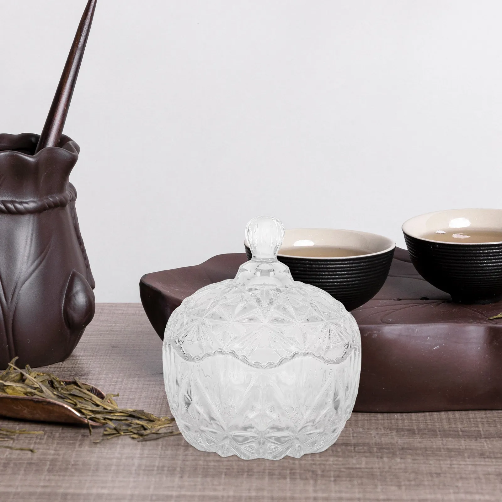 

Стеклянная банка для конфет, изящный прозрачный стеклянный контейнер для хранения, декоративный органайзер для подарков, бутылка для хранения, банка для украшений