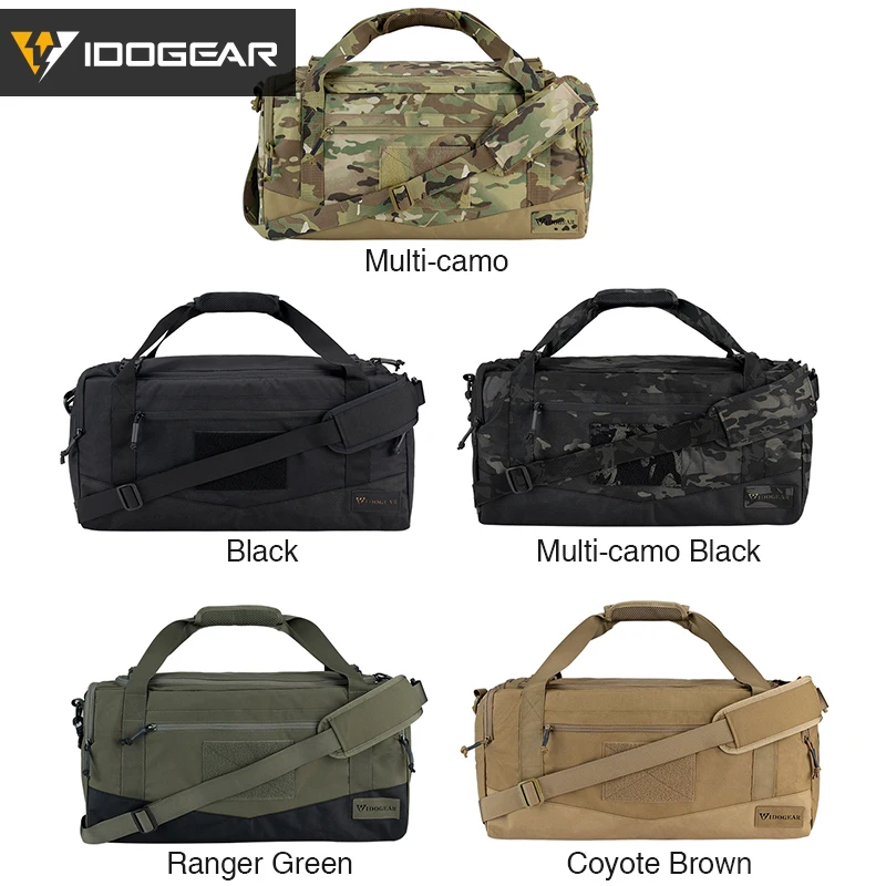 IDOGEAR Tactical Deployment Bag 33L Capacity Sports Crossbody Bag Outdoor Hiking Shoes Bag 35117