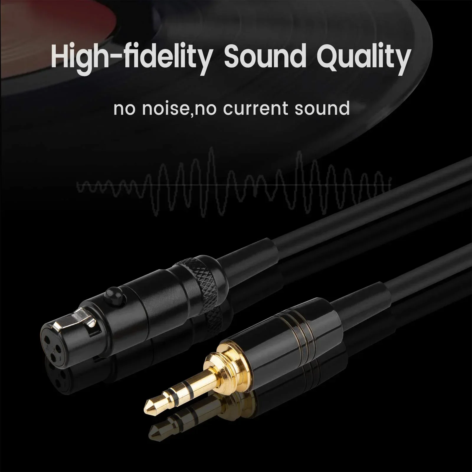 6,35 mm Mini XLR OFC Sprężynowy zamienny kabel audio do słuchawek AKG K240MK II Q701 K702 K271s K271 MKII M220