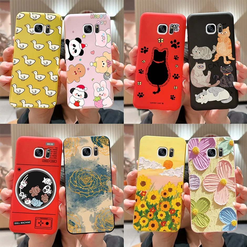 Novel Style Phone Cases For Samsung Galaxy S7  Beautiful Back Covers For Samsung Galaxy S7 Cute Cartoon Fashionable Phone Shells