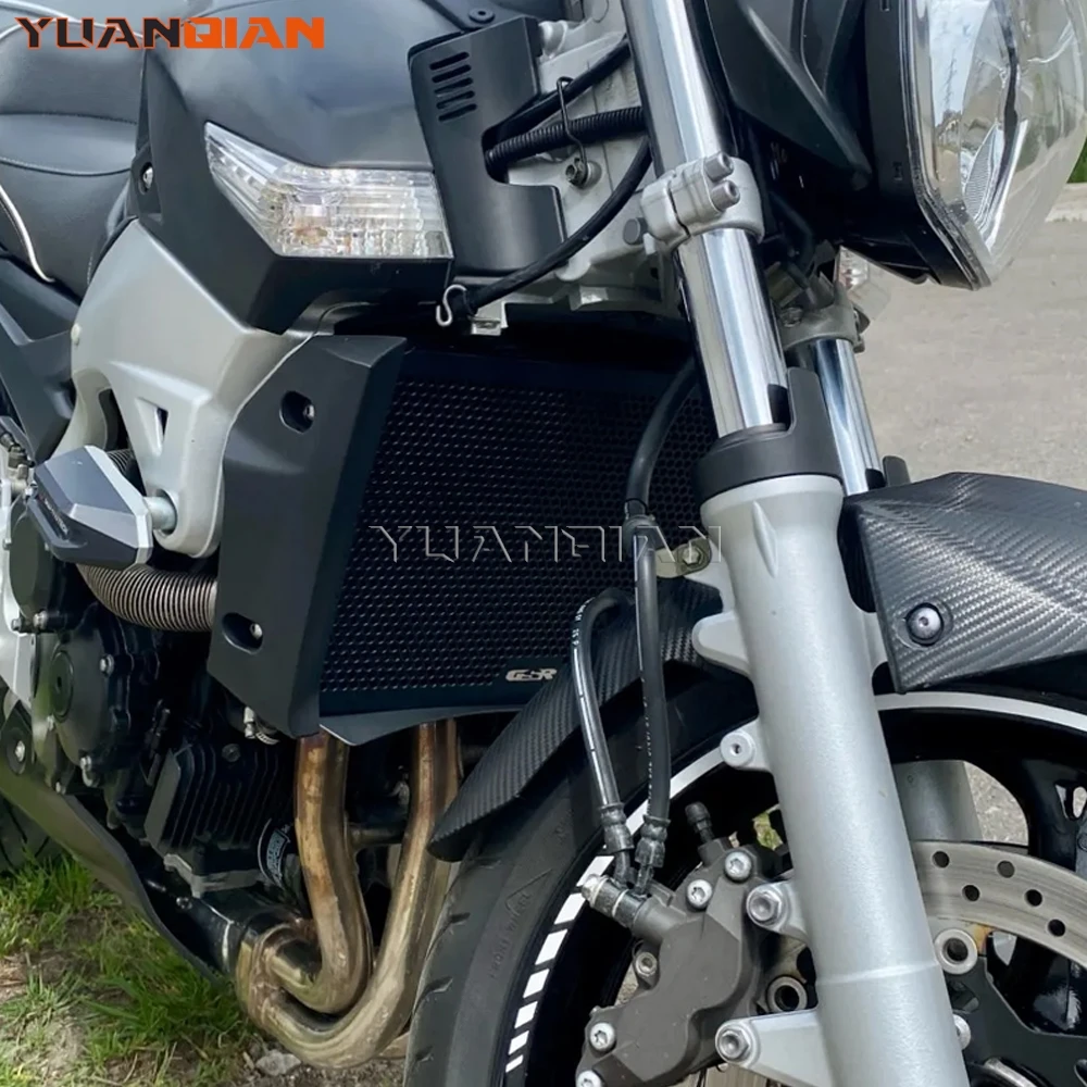 

Motorcycle Accessories Radiator Grille Cover Guard Protection For SUZUKI GSR 600/400 GSR600 GSR400 2006 2007 2008 2009 2010-2017