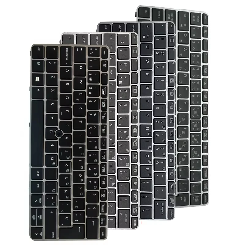 US/RU/SP/FR/JP – nowa klawiatura do laptopa HP EliteBook 725 G3, 725 G4, 820 G3, 820 G4, 828 G3, 828 G4. — zdjęcie produktu 4