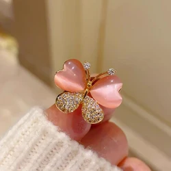 Sweet Butterfly Brooches For Women Small Fresh Exquisite Flash Drill Insect Brooch Lapel Pins Badge Jewelry Clothing Accessories
