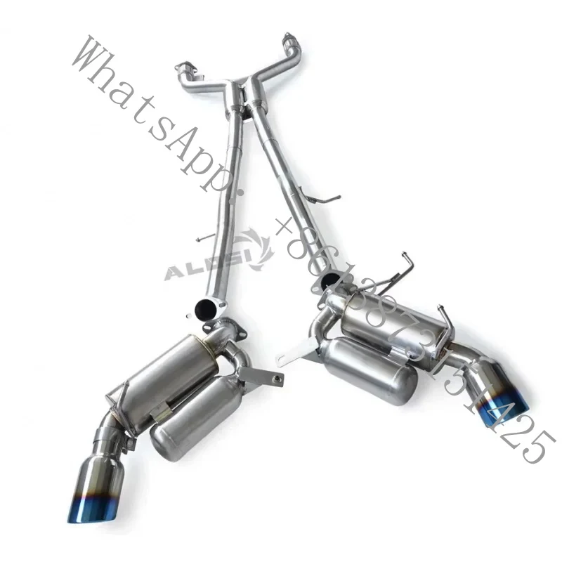 Q50 3.0T 2017-2024 Back Exhaust System, High Performance Mid Rear Exhaust Racing Performance Stainless Steel