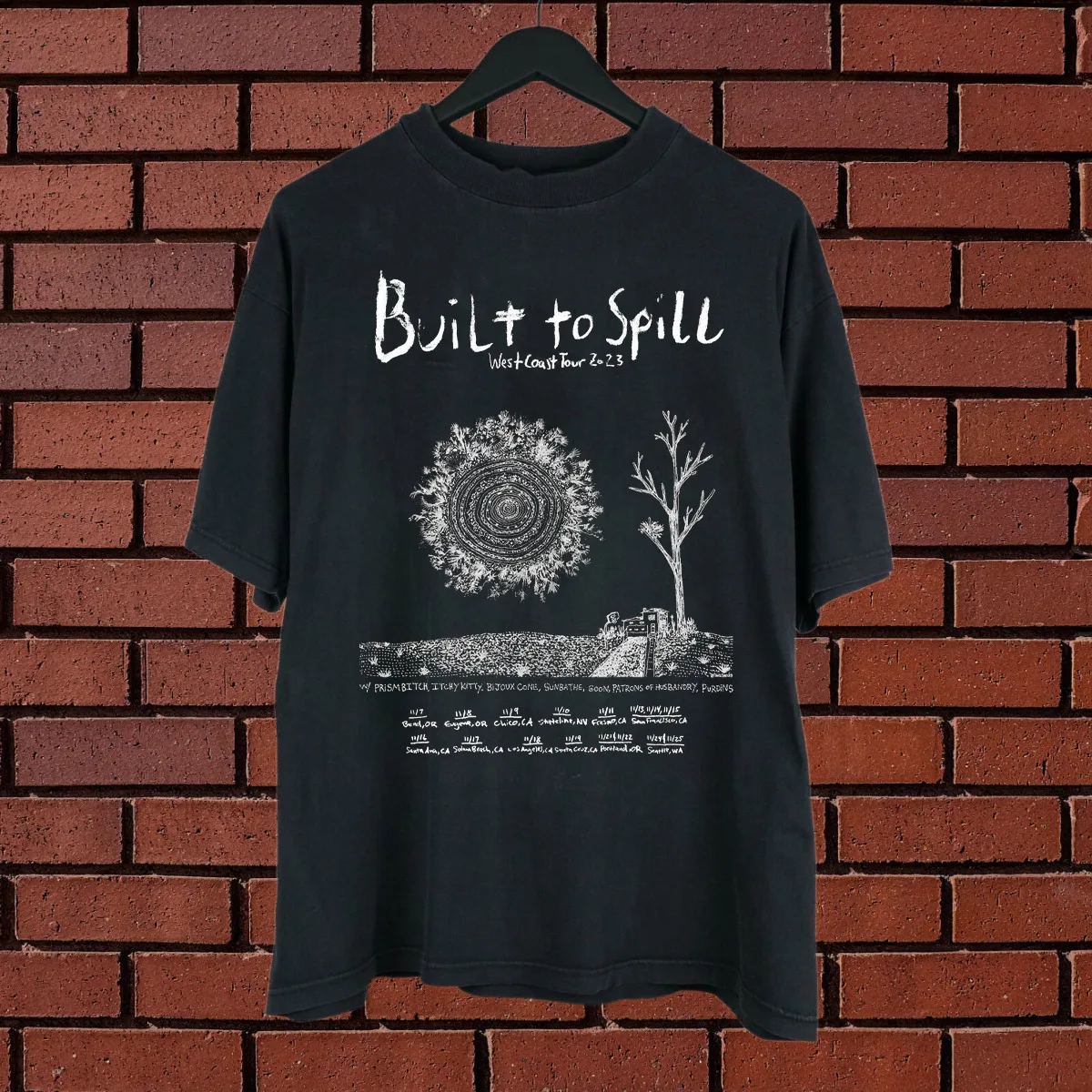 

Rare Built To Spill Spring Summer Tour All Size S to 5XL T-shirt GC2397