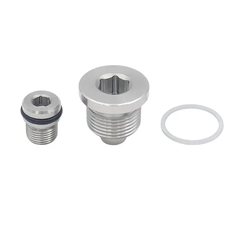 Rear Differential Drain Plug& Engine Oil Pan Drain Plug Replacement Parts For BMW R1200GS R1250GS R1250GS ADV-T48C