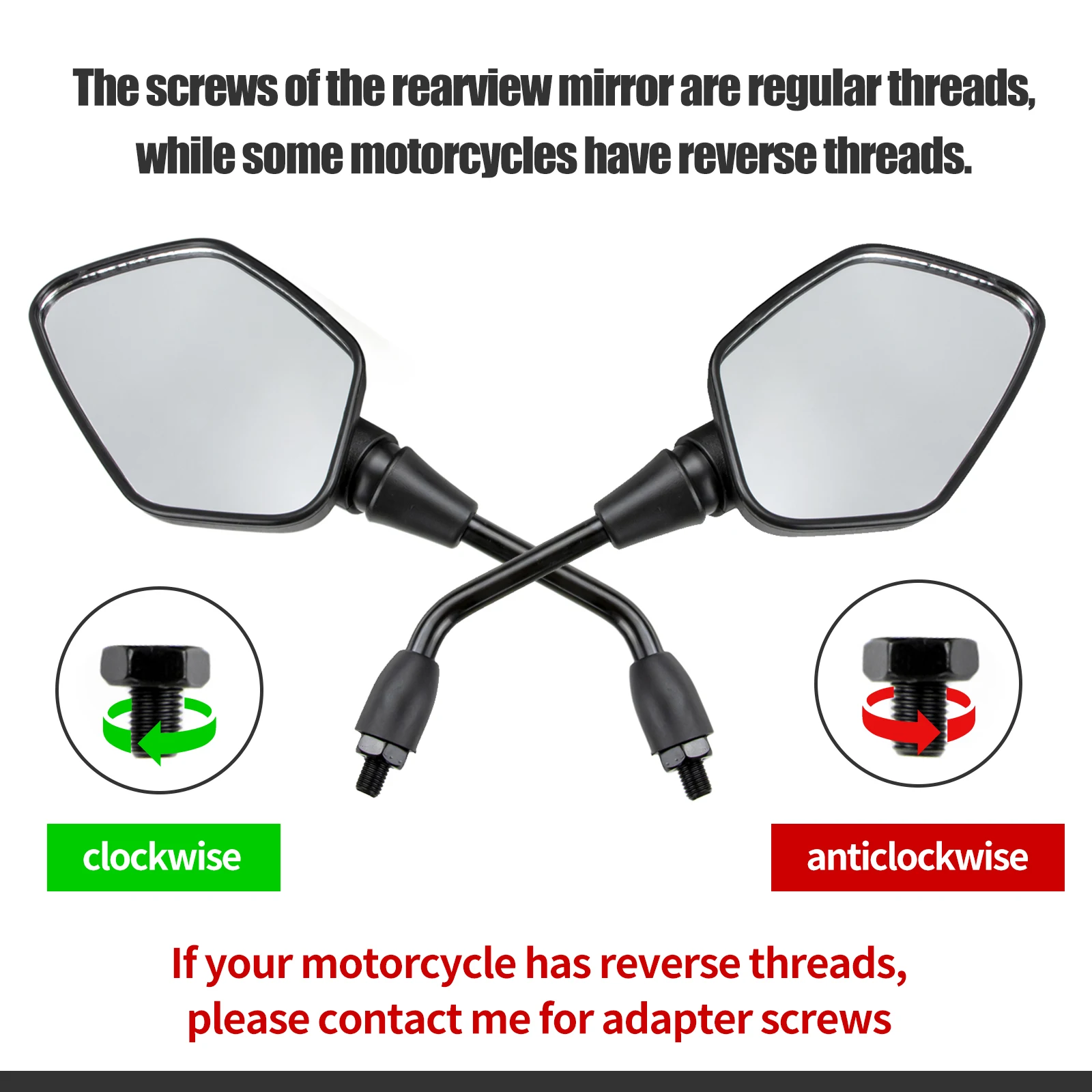 Motorcycle Mirror R…