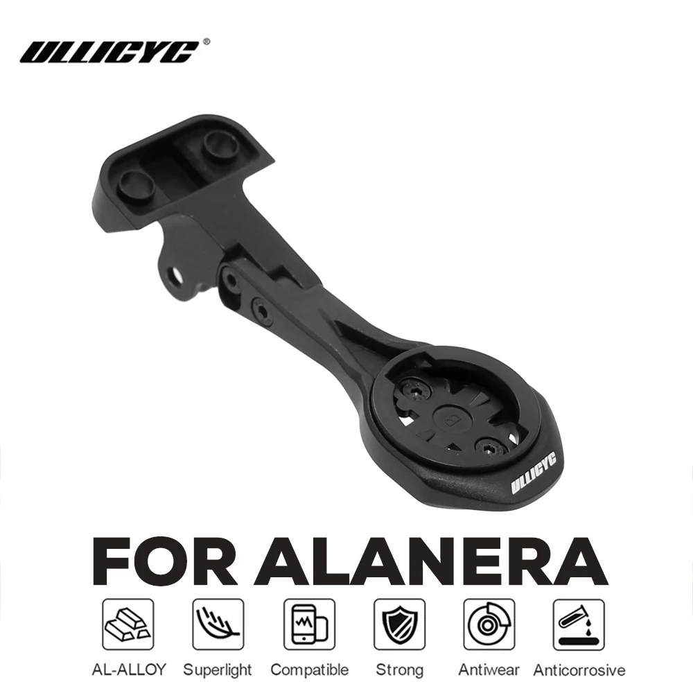 Aluminum Computer Mount for Deda ALANERA / ALANERA DCR Integrated Handlebar Compatible with GPS/Garmin/Wahoo/CATEYE