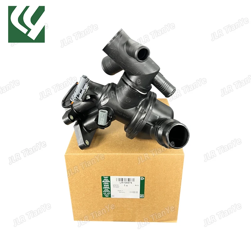 2.0L Turbo Diesel Coolant Thermostat for Range Rover Evoque 2012- Discovery Sport Jaguar E-Pace 2017 JDE40346 LR073694 LR105975