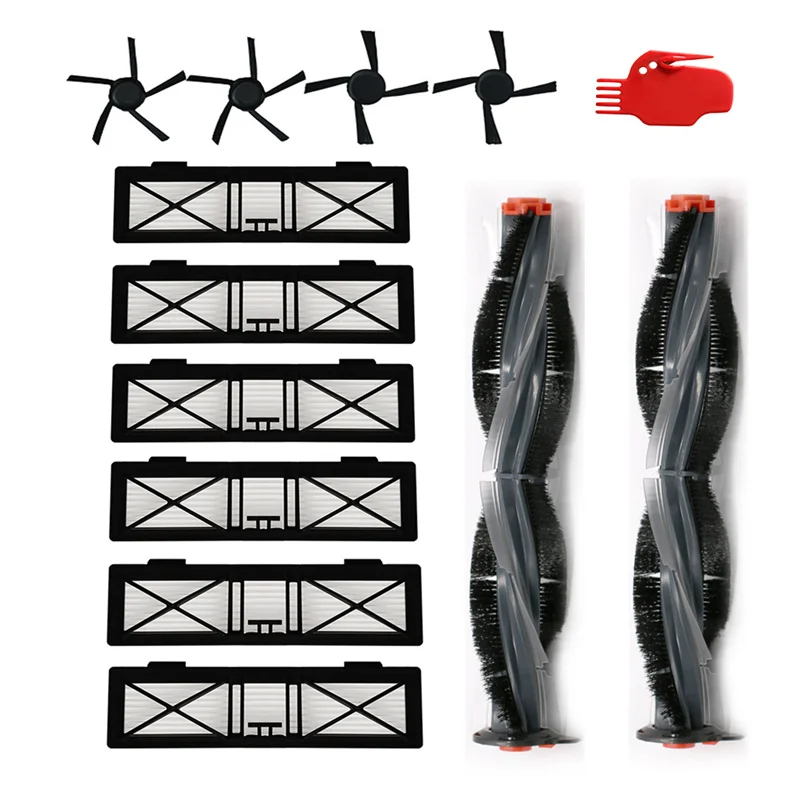 Main Roller Brush Hepa filter 5-armed side brush For Neato Neato D Series D7/D5/D3/D7500/D8500/D80 vacuum cleaner parts