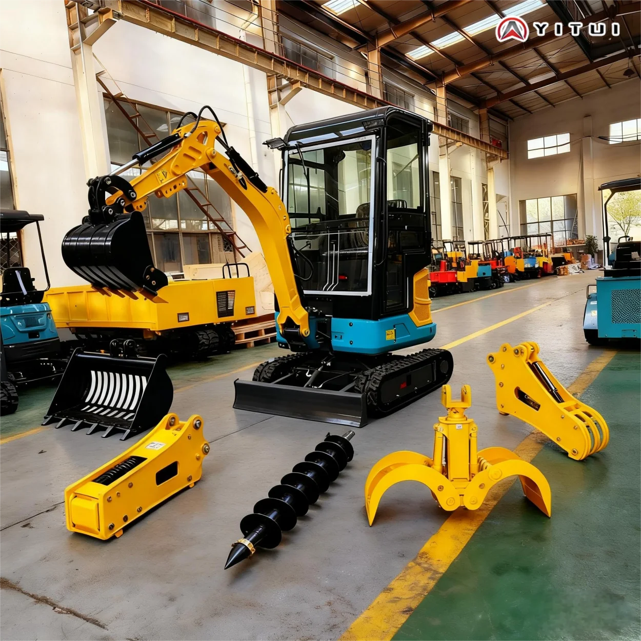 

Multi functional rapid delivery Customized mini excavators Kubota 1 ton 1.5 ton 2 ton mini hydraulic crawler excavators