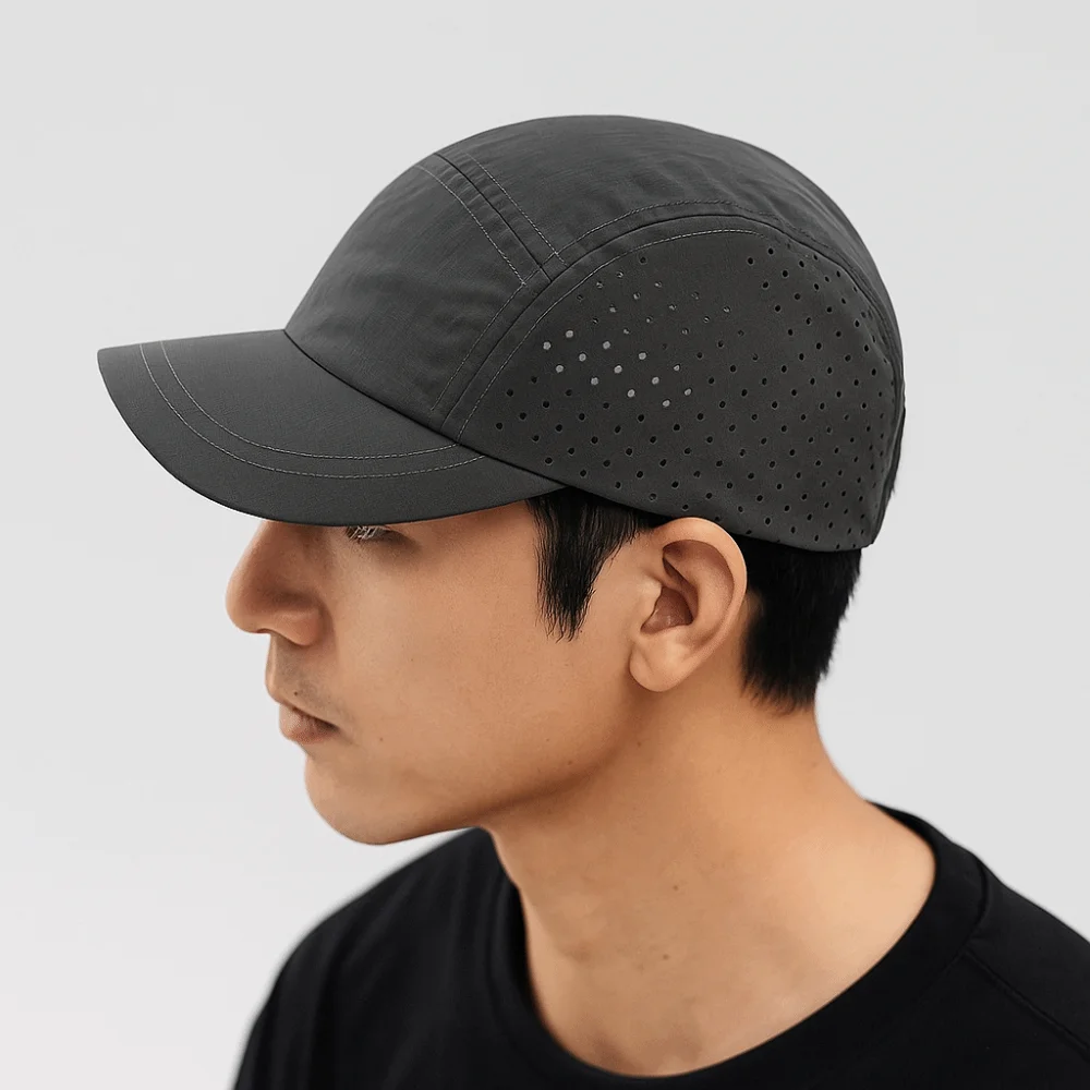 

Бейсболки из дышащей сетки из полиэстера с короткими полями и дышащей сеткой. Тонкие солнцезащитные шляпы. Защита от ультрафиолета. Быстросохнущие.