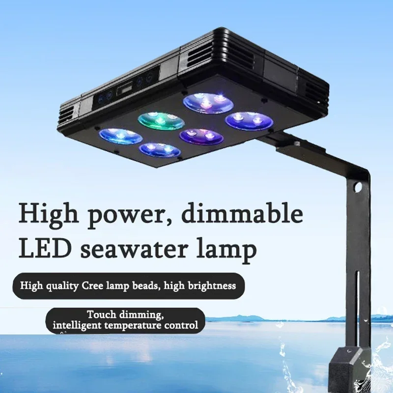 

Dimmable Seawater Light Waterproof LED Fish Tank Light Aquarium Water Plant Chandelier Fish Tank Lighting Aquarium Coral Light