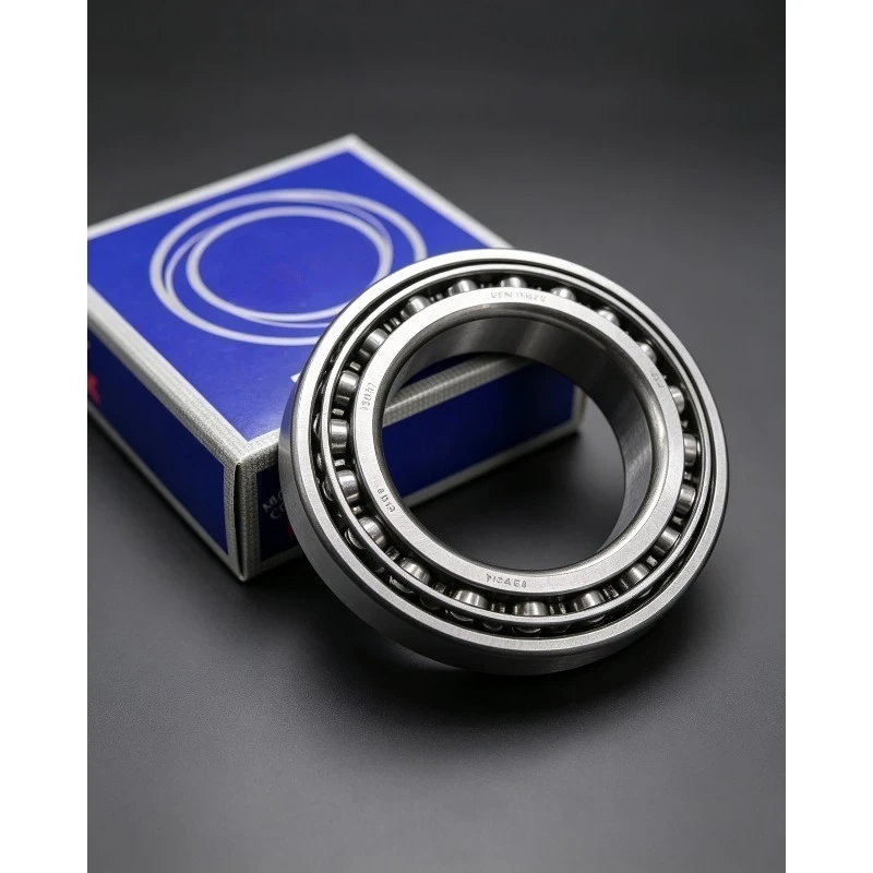 R37‑7 Tapered Roller Bearing Gearbox Replacement Bearing Size 37x77x12/17mm for Gearbox Mechanical Transmission Repair