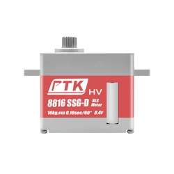 PTK 8816 SSG-D 16KG Tout en métal numérique CED servo HV servo Turtransporteurs jet Partners avion aile servo RC KST589 même niveau