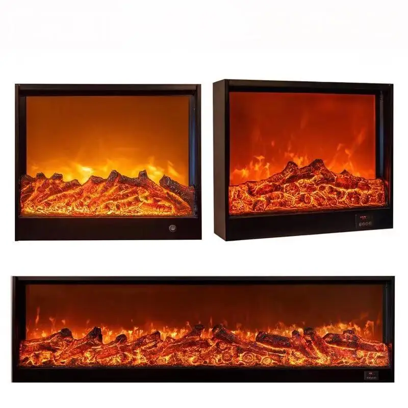 Electronic fireplace core decoration embedded villa atomization simulation flame fireplace