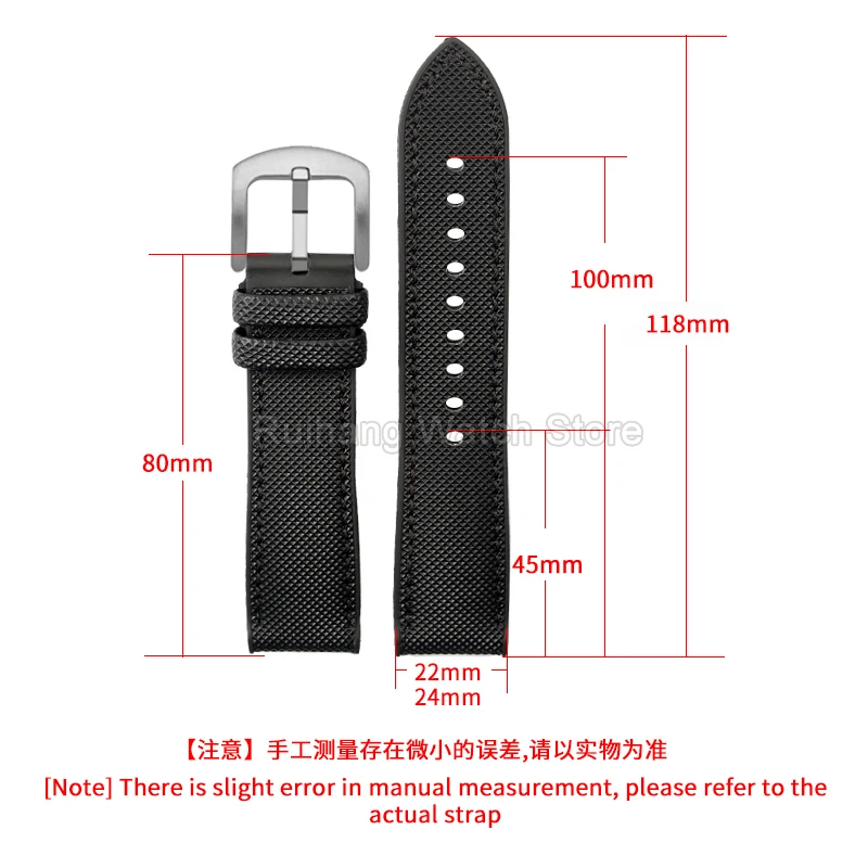 Exquisite Nylon Silicone Watch Strap Groove Design Anti Slip Breathable Skin-Friendly for Omega Casio PRG600/650 Citizen JY8020