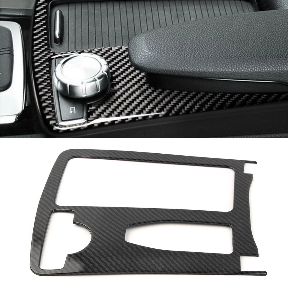 

Car Armrest Cup Holder Panel Cover For Mercedes Benz C-Class C180 C200 W204 2008 2009 2010 2011 2012 2013 Carbon Fiber Styling