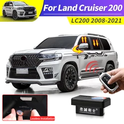 For Toyota Land Cruiser 200 Automatic Window Close Rearview Mirror Folding Locking Door OBD Data Module Modification Accessories