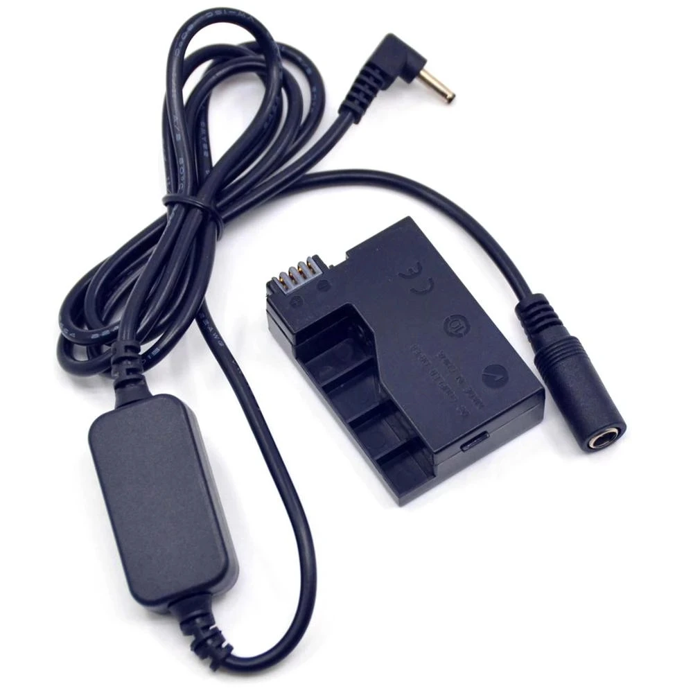 DR-E8 LP-E8 Dummy Battery 12V-24V Step-Down Power Cable For Canon EOS Rebel T2i T3i T4i T5i 550D 600D 650D 700D Kiss X4 X5 X6