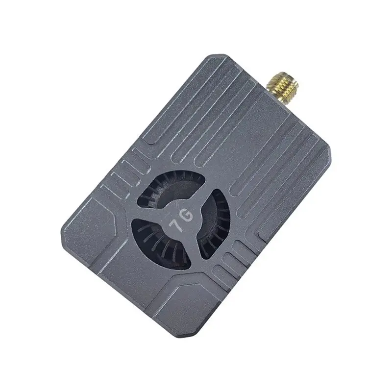 

ABGI-VTX-F12 6G-7.2G 64-канальный видеоприемник VRX с аудиовыходом 6110-7210 МГц, беспроводной передатчик VTX-F12 10 Вт