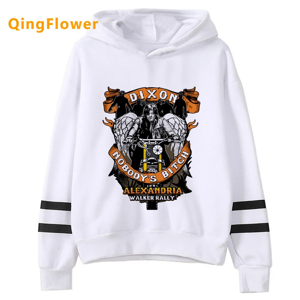 the Walking Dead hoodies women harajuku 2023 anime anime pulls clothing women Kawaii Pullover