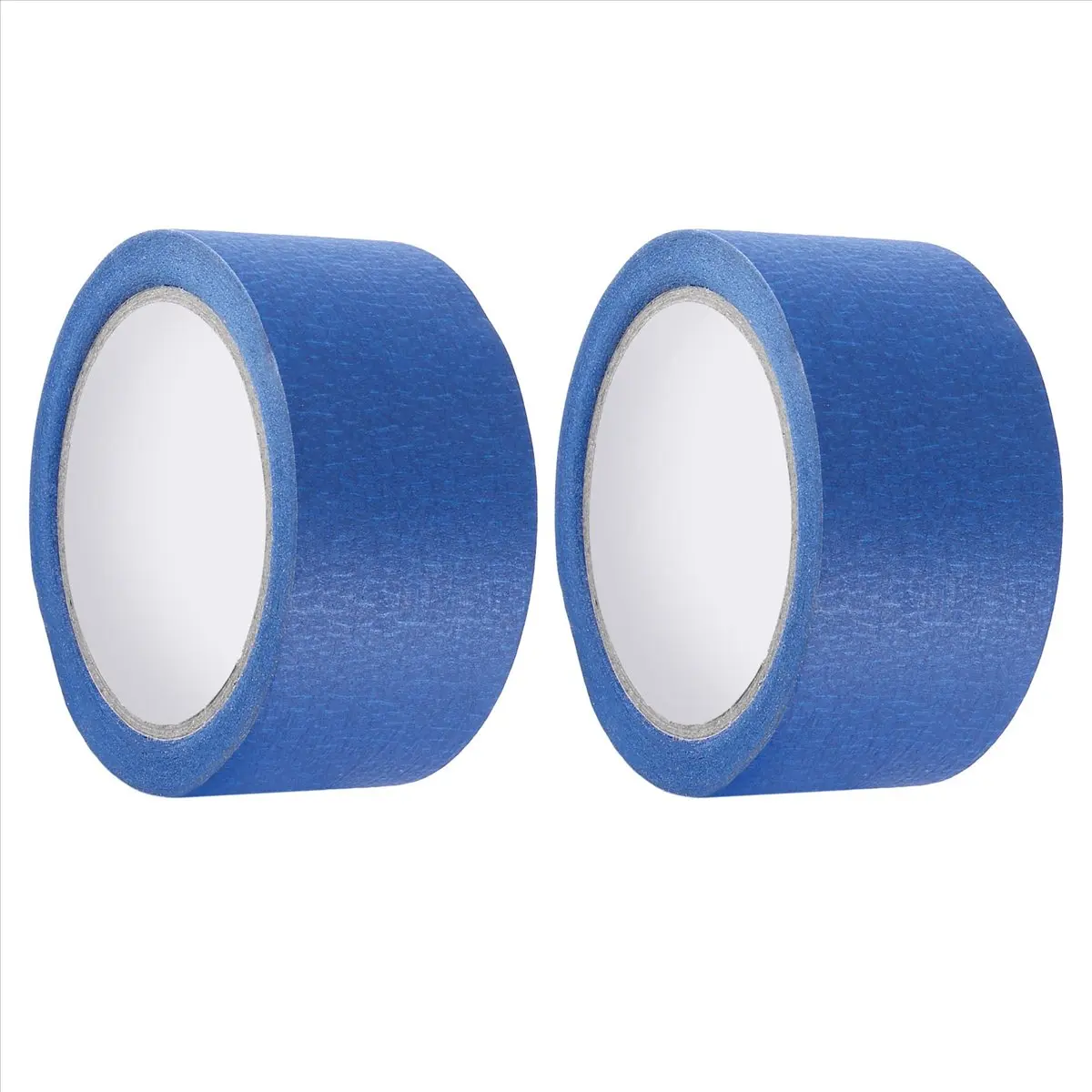 (B63C) 2Pcs Blue Painters Tape 2 Inches Wide,Removable Masking Tape, for House Decoration, 3D Printer, Calligraphy and Painting