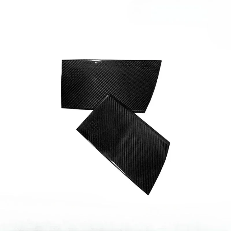 For Nissan 400Z genuine Real Dry Carbon Fiber B- pillar decorative panel stickers automotive exterior modification parts 23-24