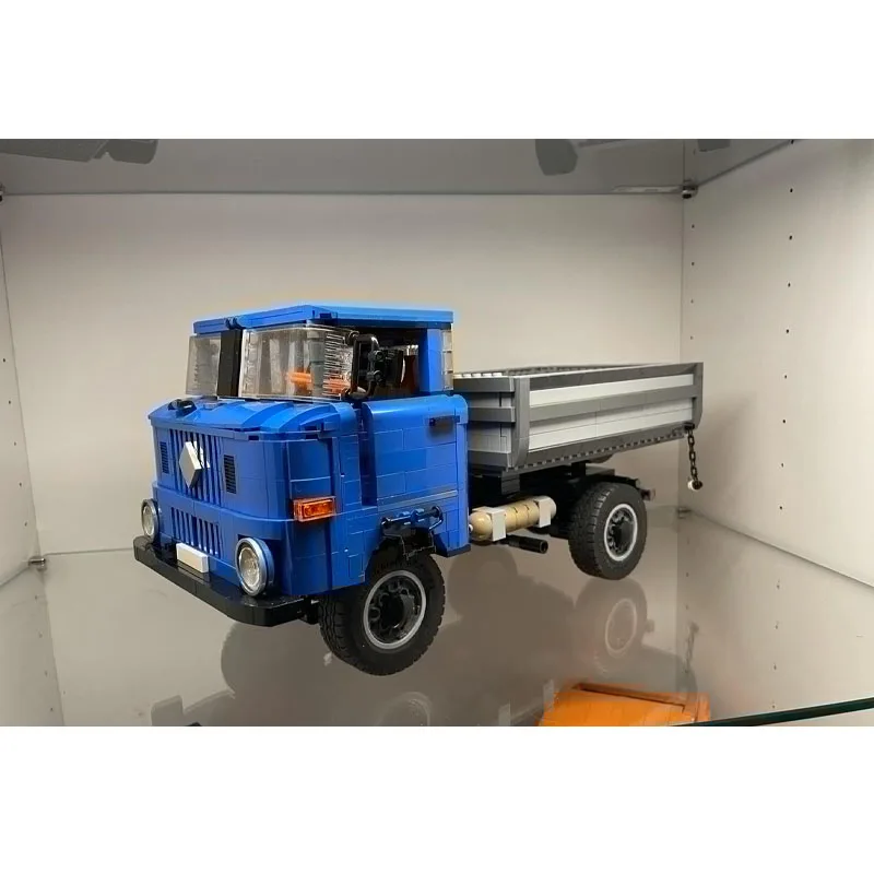 MOC-73093New City شاحنة نقل البضائع نموذج اللبنات، 1460 جزءًا، عيد ميلاد بناء الالعاب العملاقة هدية للبنين والأطفال