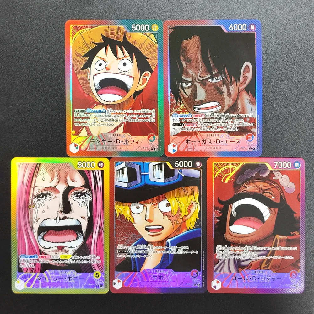 셀프 메이드 원피스 OPCG 보아 행콕 뉴게이트 로우 마젤란 사카즈키 OP04 은밀한 왕국 애니메이션 컬렉션 플래시 카드 장난감