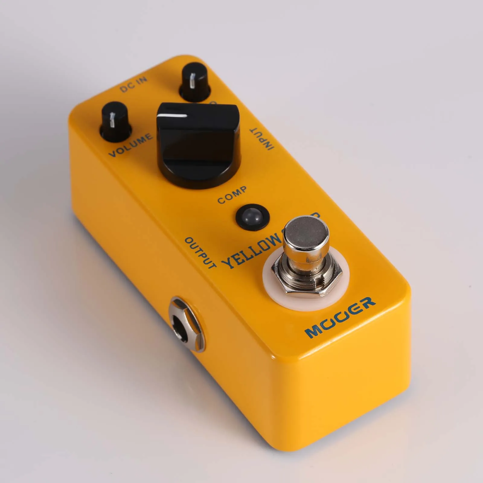 MOOER Yellow Comp Guitar Bass Compressor, Guitar Compression True Bypass, EQ and Volume Adjustable, Mini Size Portable