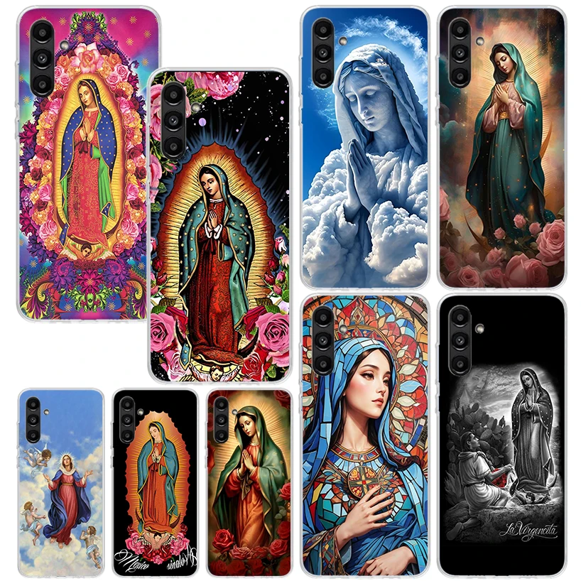 Virgin De Guadalupe Virgen Mary Phone Case For Samsung Galaxy A15 A25 A35 A55 A14 A24 A34 A54 A13 A23 A33 A53 A12 A22 A32 A52 A0