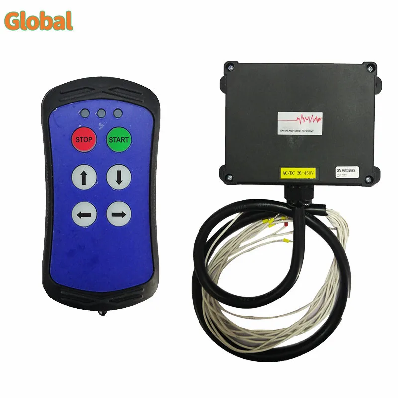 A400 4 buttons  Industrial Wireless Radio Crane Remote Control switches winches Hoist track Crane Lift Controller