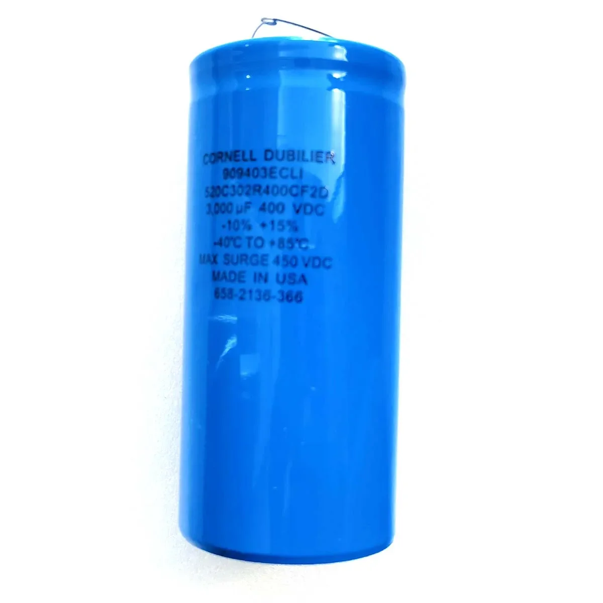 

Aluminum electrolytic capacitor 3000uF 400Vdc 520C302R400CF2D