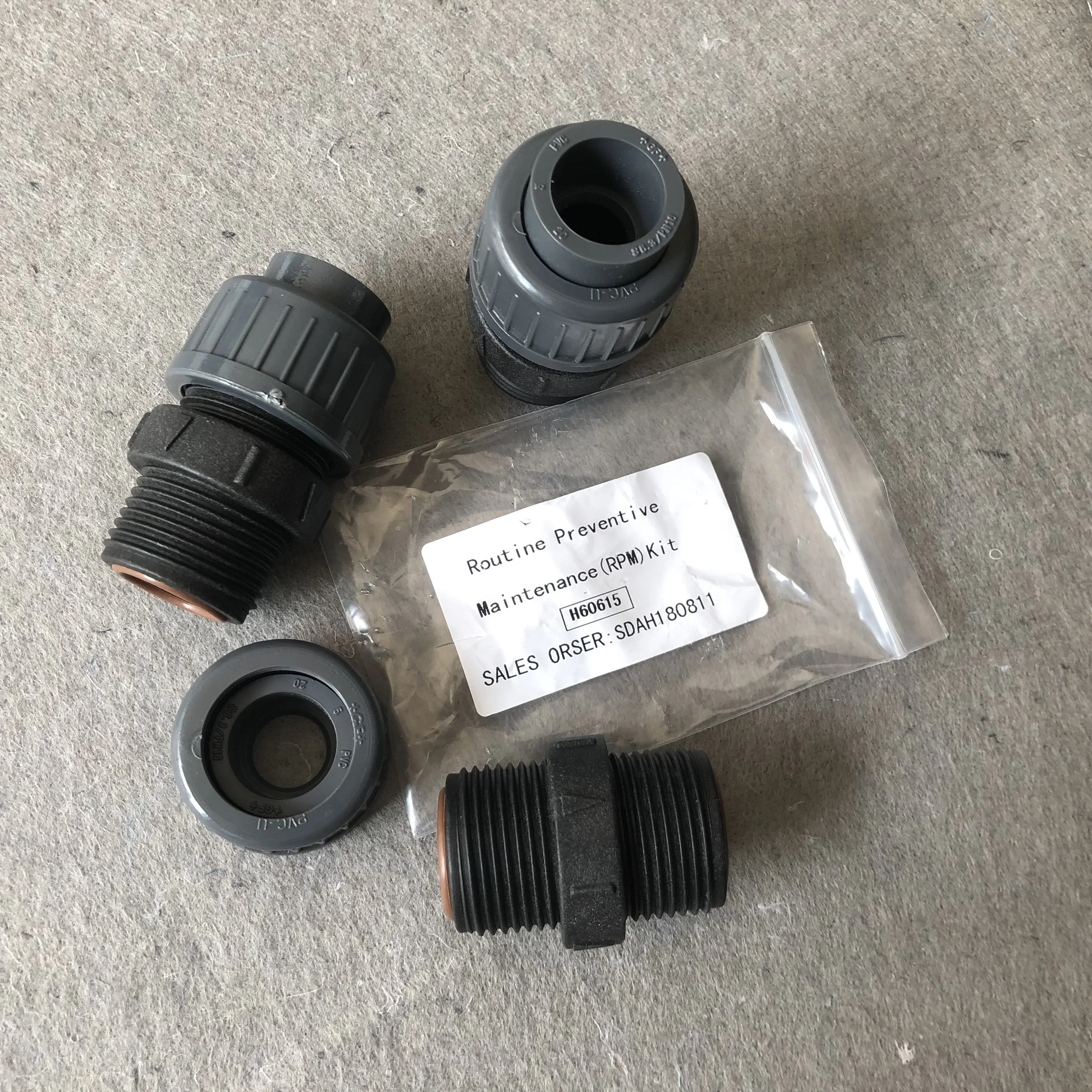 Zubehör für Milton-Dosierpumpen, PVC-Rückschlagventil, Rückschlagventil GM0090/120/240/330/500 Rückschlagventil