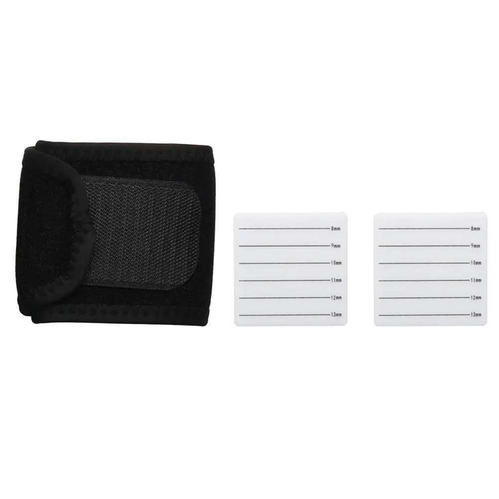 

2Pcs Lash Extension Hand Plate Adjustable Wrist Strap Secure Fit Lightweight Design Smooth Surface for Professional Use