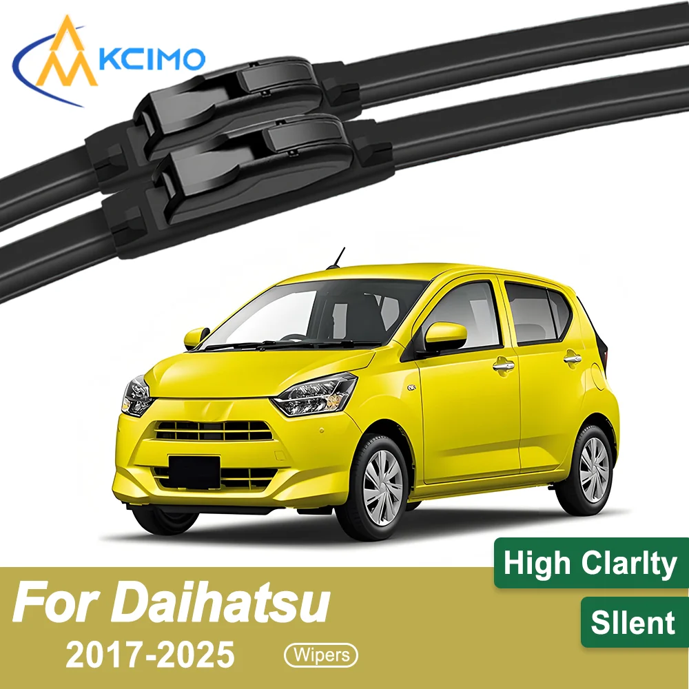 

2-Pack Superior Wiper Blades for Daihatsu Mira e:S LA350 2017-2025 All-Season Durable Quiet Wiping Uninterrupted Visibility