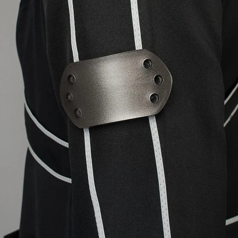 ss13Anime Sword Art Online Cosplay Costume Kirito Kazuto Kirigaya Jacket Shirt Pants High Quality Any Size Outfit Custom Made