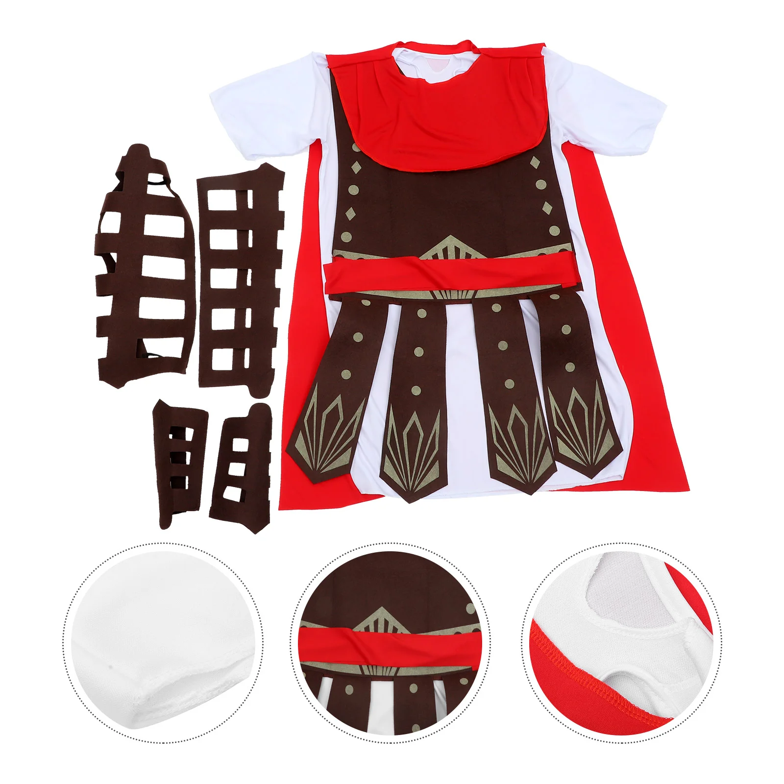 Roman Soldier Costume Adult Men Halloween Costumes for Boys Ancient Gladiator Clothes Set